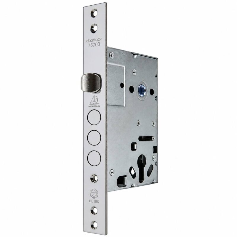 Փական մուտքի դռան DoorLock DL932С/67/85մմ (Քրոմ/5 երկար բանալի)
